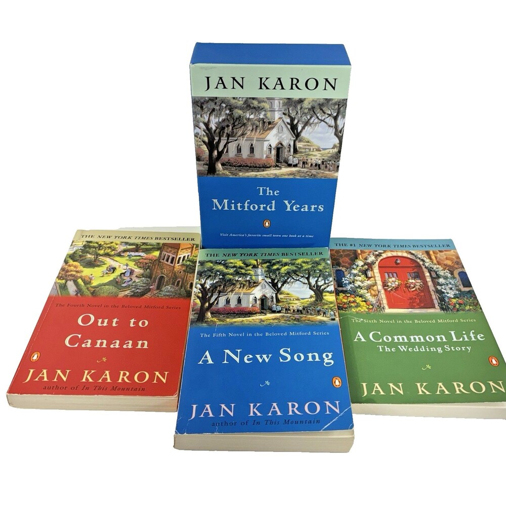 The Mitford Years Box Set Books 4-6 by Jan Karon Vintage 2002 Paperbacks